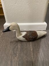 carved wood hand duck swan for sale  Oxnard