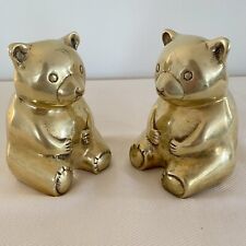 Brass bear bookends for sale  Pittsboro