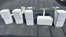 Set Of 5 Bose Acoutimass  Lifestyle Cube Speakers Dual Double  Including Center for sale  Shipping to South Africa