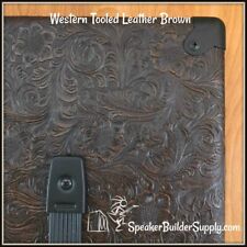 Brown western tooled for sale  Shipping to Ireland