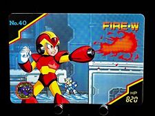 Mega MAN X Card 10 Fire Wave CAPCOM BANDAI JAPÃO 1993 Japonês Muito Raro comprar usado  Enviando para Brazil