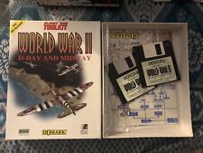 Domark World War II 2 Pc Dsk Big Box + Map No Atari Amiga Amstrad Thomson Pc comprar usado  Enviando para Brazil