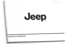 Carnet entretien jeep d'occasion  Expédié en France