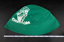 Vintage Israel Shalom Jewish Hebrew Kova Tembel Bucket Hat 11"x7" One Size Green for sale  Shipping to South Africa