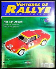 Fascículo Coches de Rally De Colección N º 19 - Fiat 124 Abarth segunda mano  Embacar hacia Argentina
