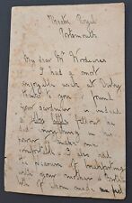 Carta escrita à mão assinada por Henry Lytton D`Oyly Carte Gilbert & Sullivan comprar usado  Enviando para Brazil