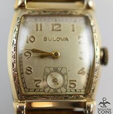 Vintage bulova gold for sale  Shipping to Ireland