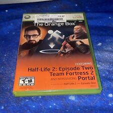 Xbox 360 La Caja Naranja Completa Half Life 2 Portal TF2 Sin Probado Manualmente, usado segunda mano  Embacar hacia Argentina