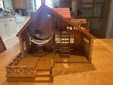 Used, sylvanian families log cabin for sale  Shipping to South Africa