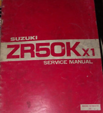 Suzuki zr50x1 service for sale  ASHFORD