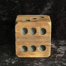 Large wooden dice for sale  NEWCASTLE UPON TYNE