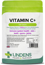 Vitamina C+ 1000mg - com Rosa Mosqueta+Bioflavonóides - 120 Comprimidos de Liberação Temporal - [... comprar usado  Enviando para Brazil