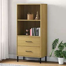 Bookcase drawers brown for sale  SOUTHALL