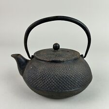 Vintage Signed Japanese Nambu Tetsubin Cast Iron Tea Pot Kettle Ironware Nanbu for sale  Shipping to South Africa