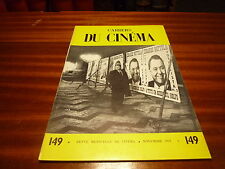 Cahiers cinema 149 d'occasion  Auch