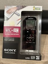Gravador de Voz Digital Sony ICD-UX533B - Preto Novo em folha comprar usado  Enviando para Brazil