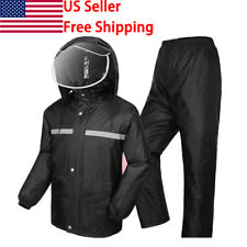 Usado, Ternos de chuva impermeáveis capa de chuva resistente pesca equipamento de chuva jaqueta masculina comprar usado  Enviando para Brazil