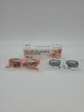 LG AG-F200 3D Glasses - 2 Pairs Glasses - LG Cinema LG 3D LED HDTVs...25 for sale  Shipping to South Africa