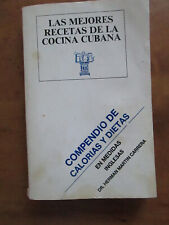 CUBA Libro de Cocina LAS MEJORES RECETAS DE LA COCINA CUBANA Español Dr. Carrera segunda mano  Embacar hacia Argentina