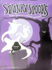 Spunky Spooks Partitura Iniciante Piano Solo Ladonna Weston Halloween Ghost Art comprar usado  Enviando para Brazil