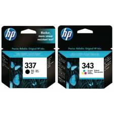 Cartuchos de tinta genuínos HP 337 + 343 preto e tricolor (C9364EE C8766EE) - IVA comprar usado  Enviando para Brazil