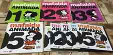 Lote de 5 libros animados de Mafalda con DVD. de Argentina segunda mano  Argentina 