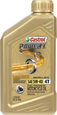 Óleo de motocicleta Castrol Power 1 Racing 4T - 5W40-1qt. 06113 Quart 15D29D 43-0117, usado comprar usado  Enviando para Brazil