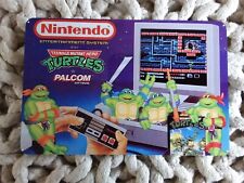 TEENAGE MUTANT HERO TURTLES - Metal Advertising Wall Sign - Nintendo NES - TMNT for sale  Shipping to South Africa