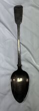 solid silver basting spoon for sale  WELLINGBOROUGH