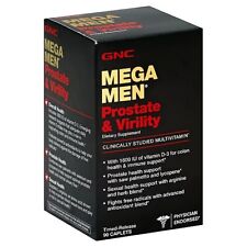 GNC Mega Hombres Próstata y Virilidad Multi Vitaminas Salud Sexual 90 Ct. Envío Gratuito. segunda mano  Embacar hacia Argentina