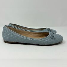 Sapato plano de balé MR. Cat brasileiro feminino Matelassê azul cinza tamanho 9/39 comprar usado  Enviando para Brazil