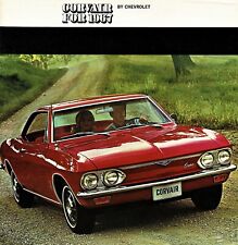 1967 Chevrolet Corvair Monza Sport Coupe & Sport Sedan 500 Brochura de vendas comprar usado  Enviando para Brazil