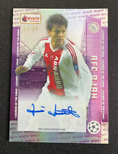 2023-24 Topps Merlin Heritage UEFA futebol autografado Jari Litmanen /99 comprar usado  Enviando para Brazil