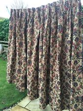 Used, BESPOKE TAPESTRY STYLE CURTAINS WITH THERMAL LINING-HEAVY WEIGHT 10KG for sale  Shipping to South Africa