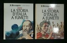 La storia d'Italia a Fumetti - Due volumi - Enzo Biagi Il Messaggero - Manara usato  Fonte Nuova