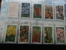 cigarette cards garden flowers for sale for sale  MELTON MOWBRAY