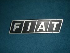 Emblem / Badge Fiat Plastik, ca. 11,5 x 3 cm, 2 Befestigungsstifte Pins comprar usado  Enviando para Brazil