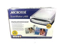 Microtek ScanMaker s400 Flatbed Scanner 4800x9600 DPI 48-Bit Color USB  for sale  Shipping to South Africa