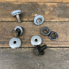 Vintage Bicycle Crank Dust Cap Gray Bolt Road Old School BMX Parts 80s 90s Lot for sale  Shipping to South Africa