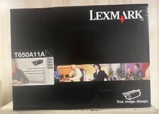 Cartucho de toner preto genuíno Lexmark T650A11A T650 T652 T654 656 caixa aberta comprar usado  Enviando para Brazil