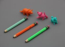 Set 3 of Courtney's Animal Pencil & Topper Erasers for 18'' American girl doll for sale  Shipping to South Africa