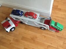  Tonka Mighty carrier transporter complete with jeep & 2 beetle cars for sale  NOTTINGHAM