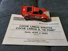 SCALEXTRIC EXIN Ref 4055 Lancia Stratos With Original Instructions Unboxed  for sale  Shipping to South Africa