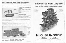 Brouettes metalliques slingsby d'occasion  Ouzouer-sur-Loire