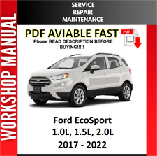 Ford Ecosport 2017 2018 2019 2021 2022 servicio manual taller de reparación segunda mano  Embacar hacia Argentina