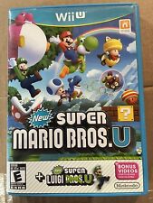 New Super Mario Bros. U + New Super Luigi U For Wii U Missing Manual for sale  Shipping to South Africa
