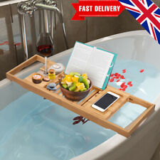 Extendable bamboo bath for sale  UK