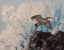 Oil painting heron for sale  Pueblo
