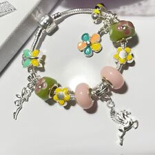 Unicorn charm bracelet for sale  UK