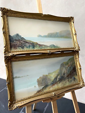 Pair watercolours reginald for sale  BEDFORD